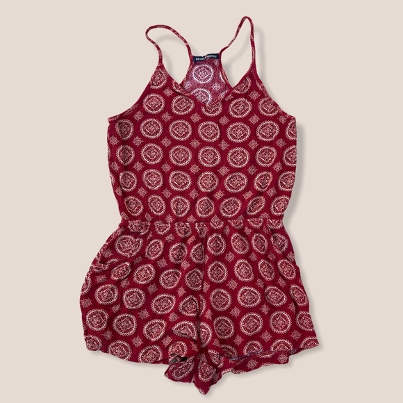 Brandy Melville Adley Medallion festival Romper - Picture 2 of 7